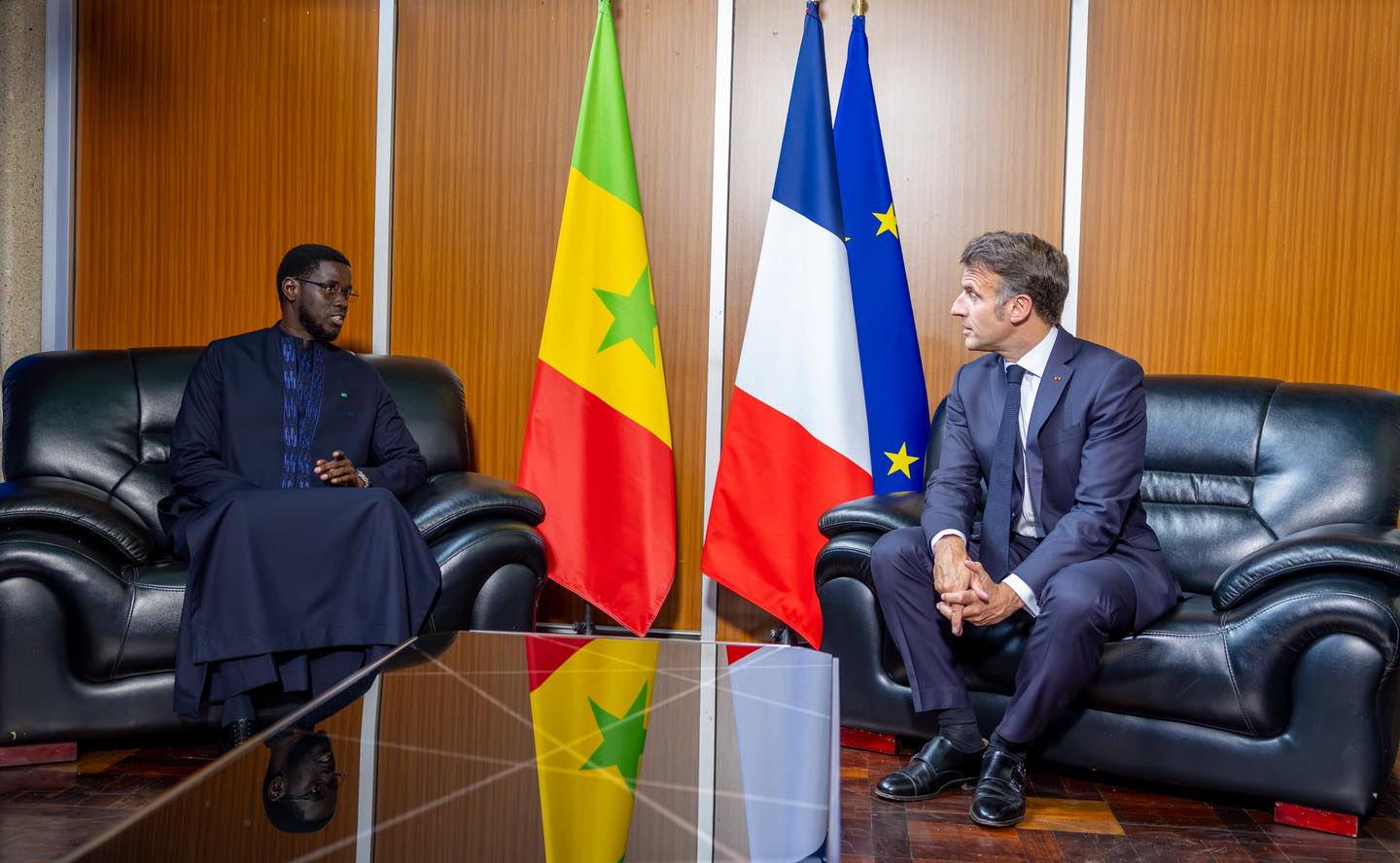 Diomaye Faye and Macron discuss Senegal-France cooperation