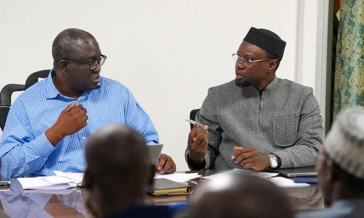 Pastef political bureau meeting with Ousmane Sonko discussing major decisions