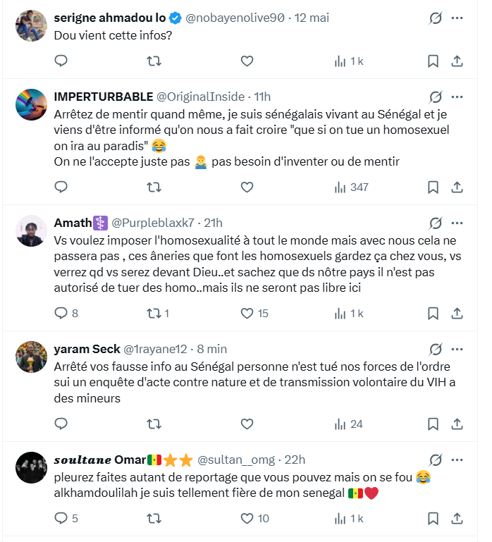 Public debate on LGBTQ+ rights in Senegal