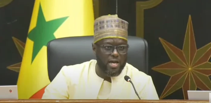 El Malick Ndiaye addressing party unity