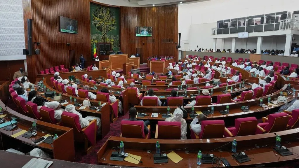 A symbolic image representing Senegal's political transition