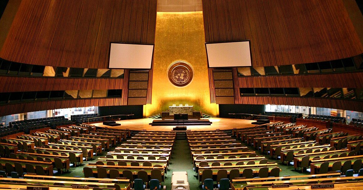 UN General Assembly hall