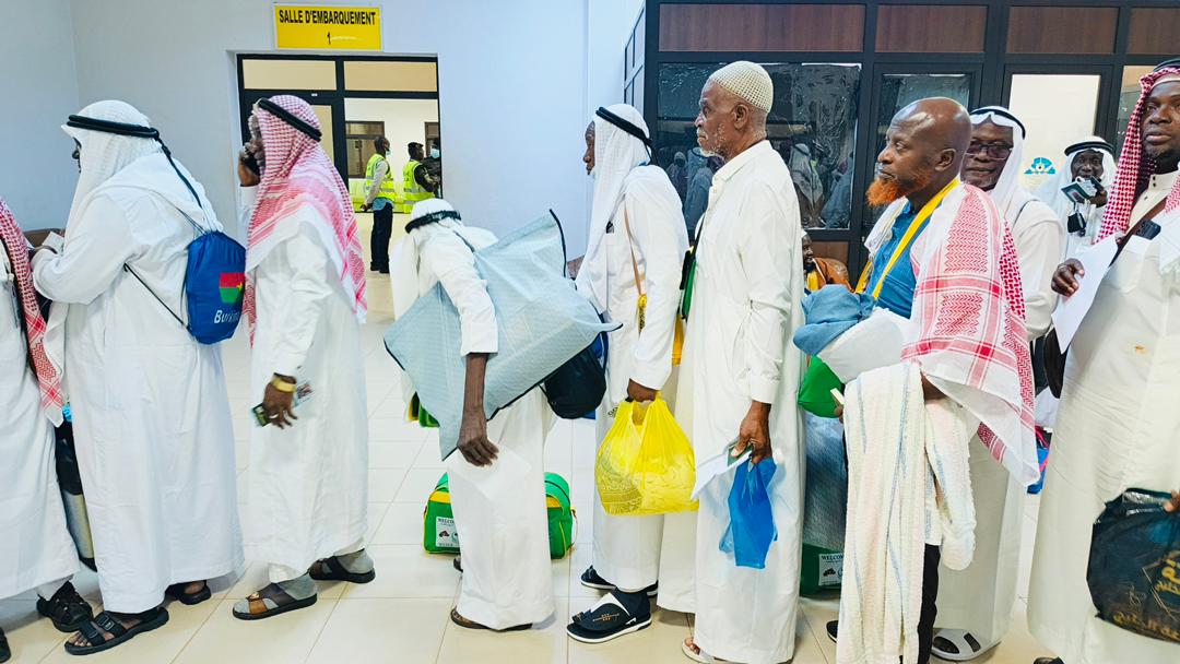Pilgrims returning from Hajj 2026 in Burkina Faso