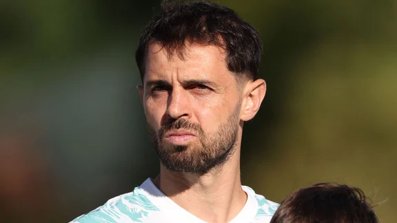 Bernardo Silva in action