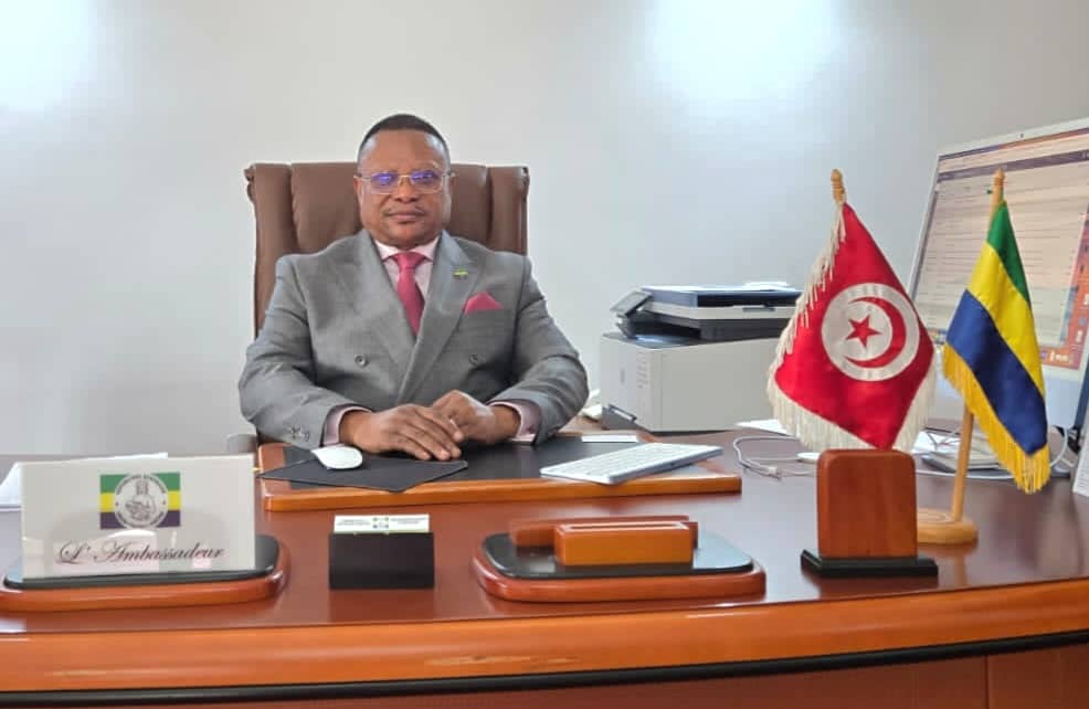 Pierre Ntsiet Ngolo, Gabon's Ambassador to Tunisia