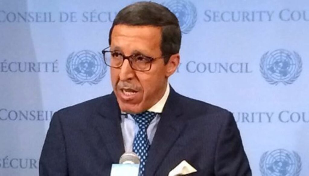 Omar Hilale, Morocco's Permanent Representative to the United Nations.