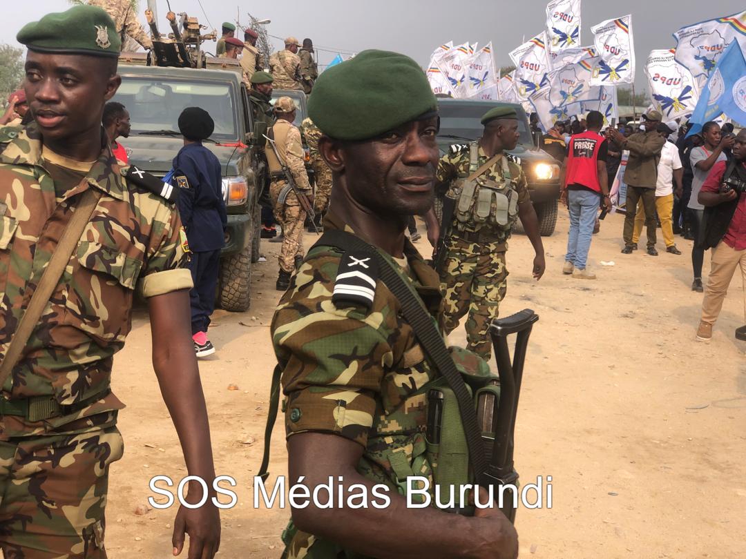 Burundian soldiers securing a convoy in Sud-Kivu, September 2025