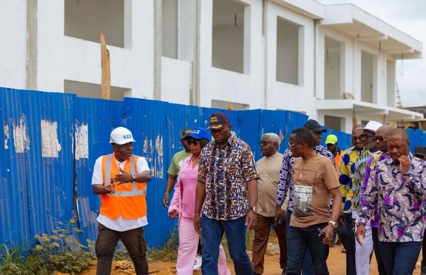 President Oligui Nguema visiting Woleu-Ntem