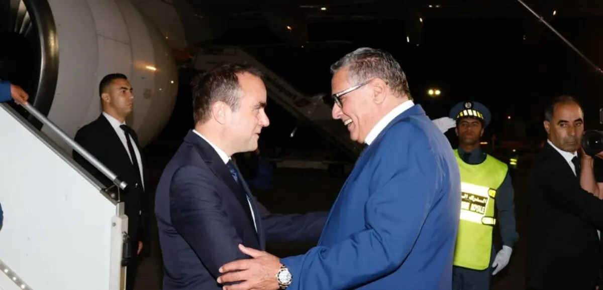 French prime minister Sébastien Lecornu meets Morocco's Aziz Akhannouch in Rabat