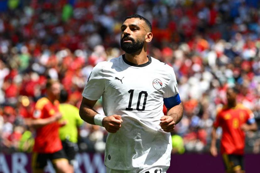 Mohamed Salah with the Egyptian national team during the 2026 World Cup