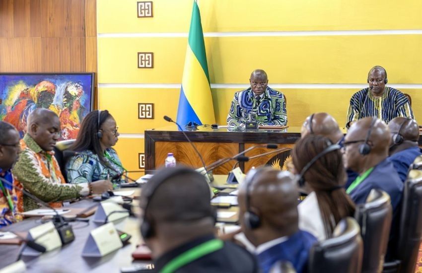 Signature of agreements between Gabon and Ghana