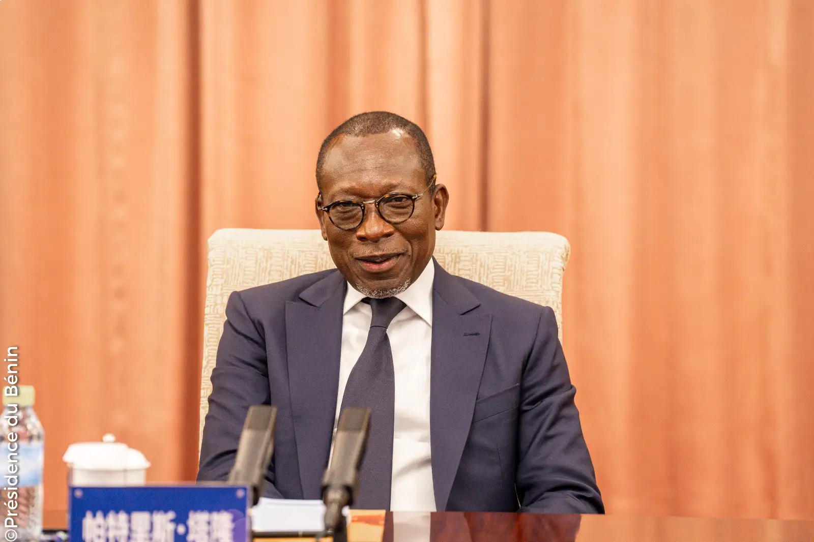 Patrice Talon, President of the Republic of Benin