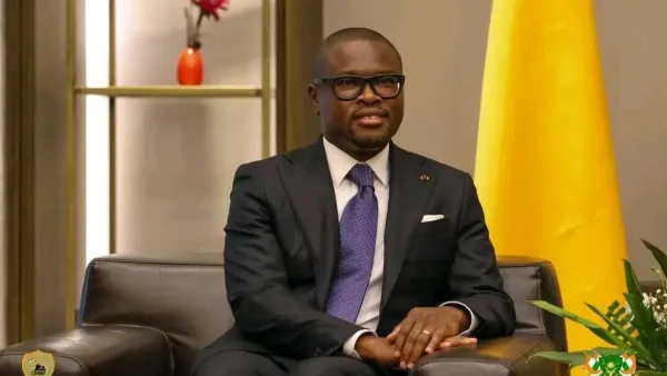 Romuald Wadagni during his visit to Niamey on June 3, 2026