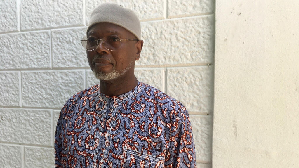 Senegalese human rights advocate Alioune Tine, founder of Afrikajom Center