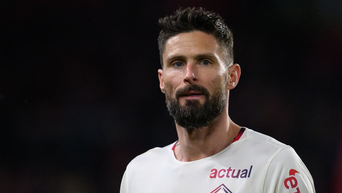Giroud ready for Lille's match against Brest